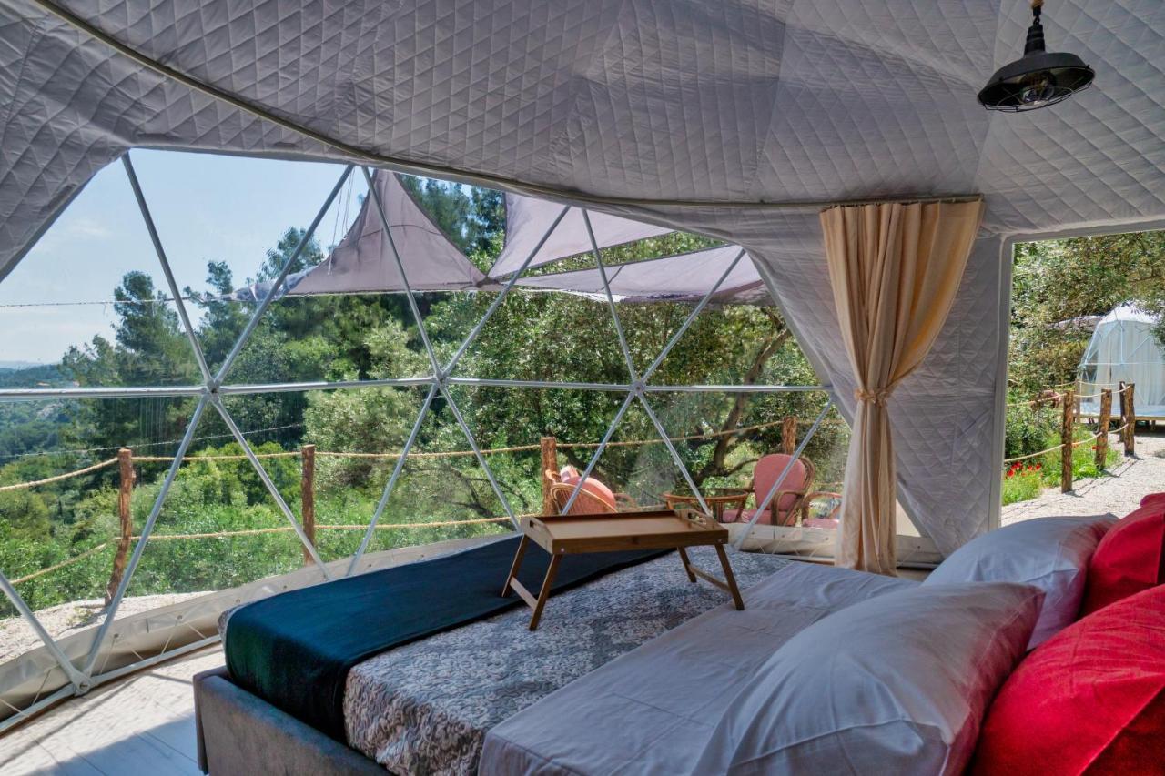 Luxury Dome Tents Ikaria Ap'Esso2 Raches  Exterior foto
