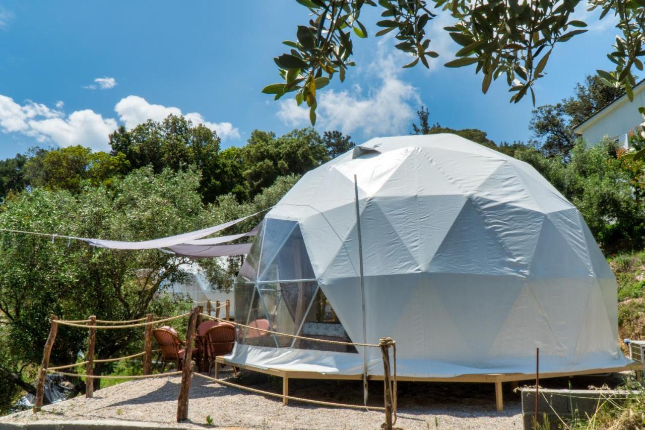Luxury Dome Tents Ikaria Ap'Esso2 Raches  Exterior foto