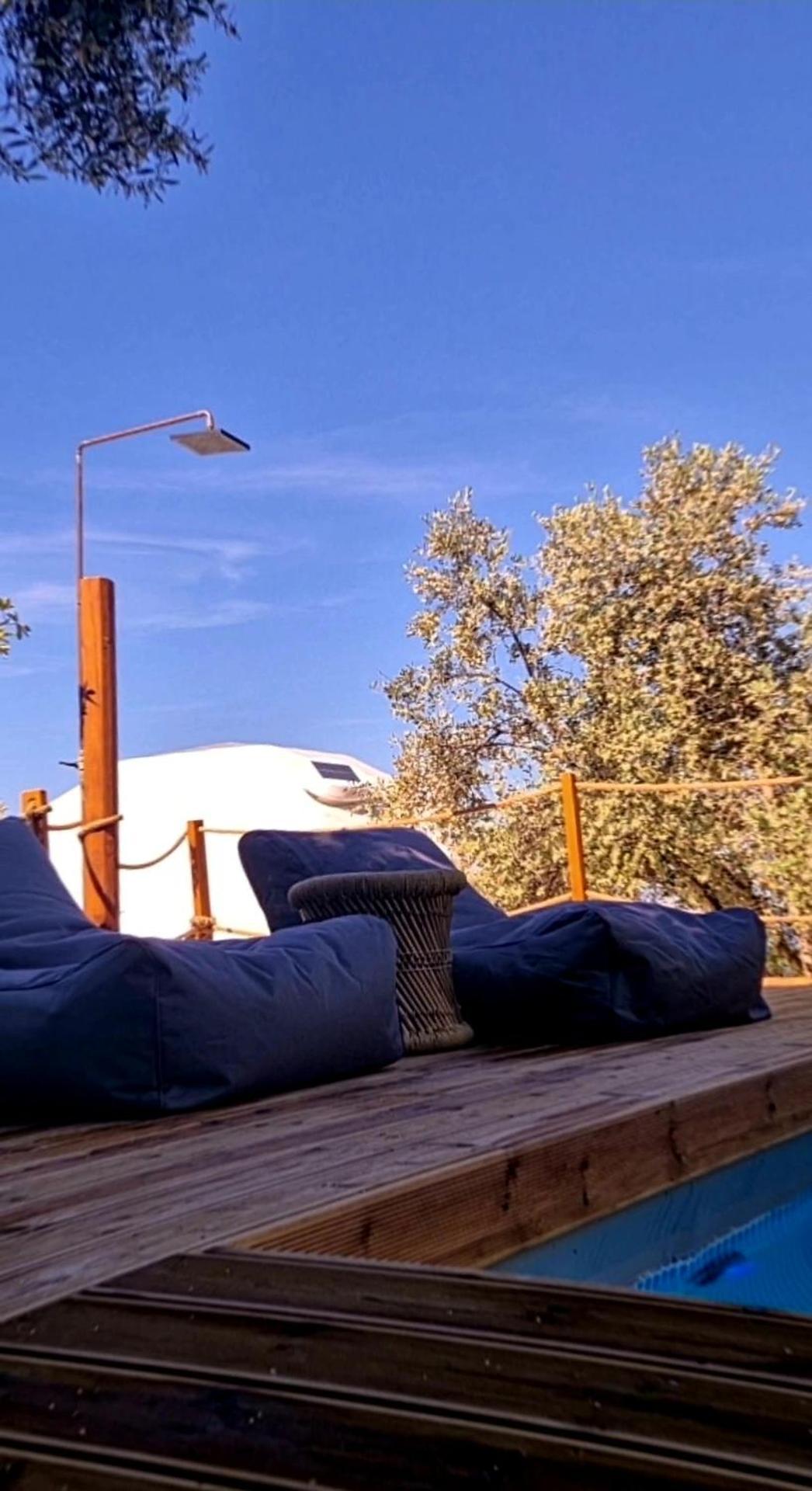 Luxury Dome Tents Ikaria Ap'Esso2 Raches  Exterior foto